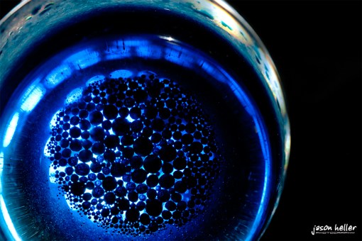 Abstract Blue Circles