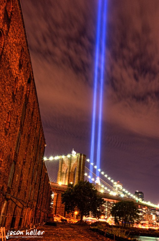 September 11th Memorial Lights